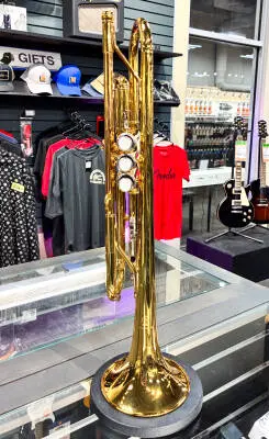 Yamaha Band - YTR-3335 Student Trumpet with Monel Pistons - Lacquered 2